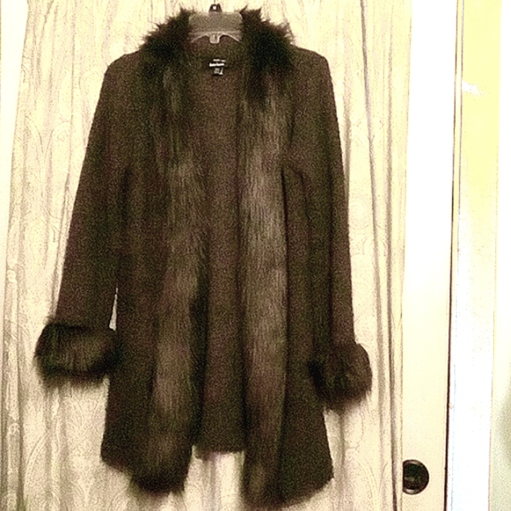 Beautiful wool blend sweater/ jacket